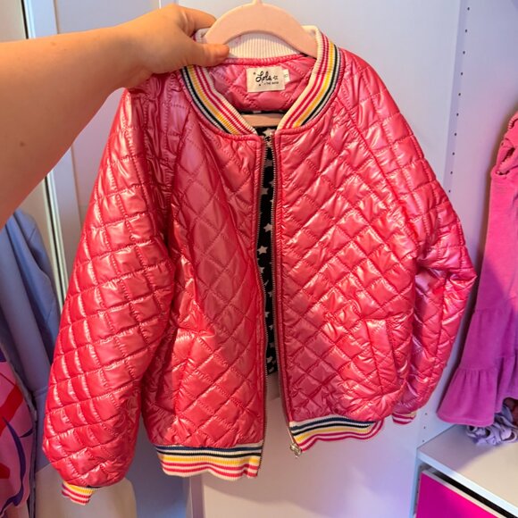 Pink moto jacket - Picture 3 of 3